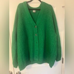 ASOS green sweater size 20